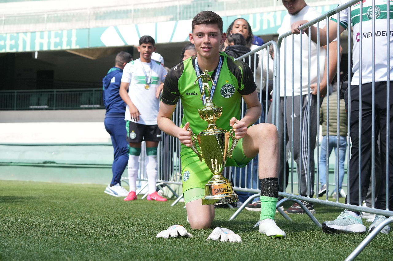 Com goleiro filho de umuaramenses, Coritiba é campeão paranaense Sub-15