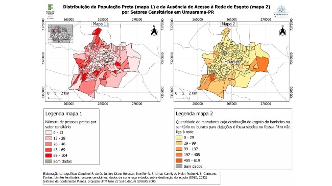 Jornal Ilustrado - Estudantes do IFPR produzem mapa de Umuarama com o tema racismo ambiental