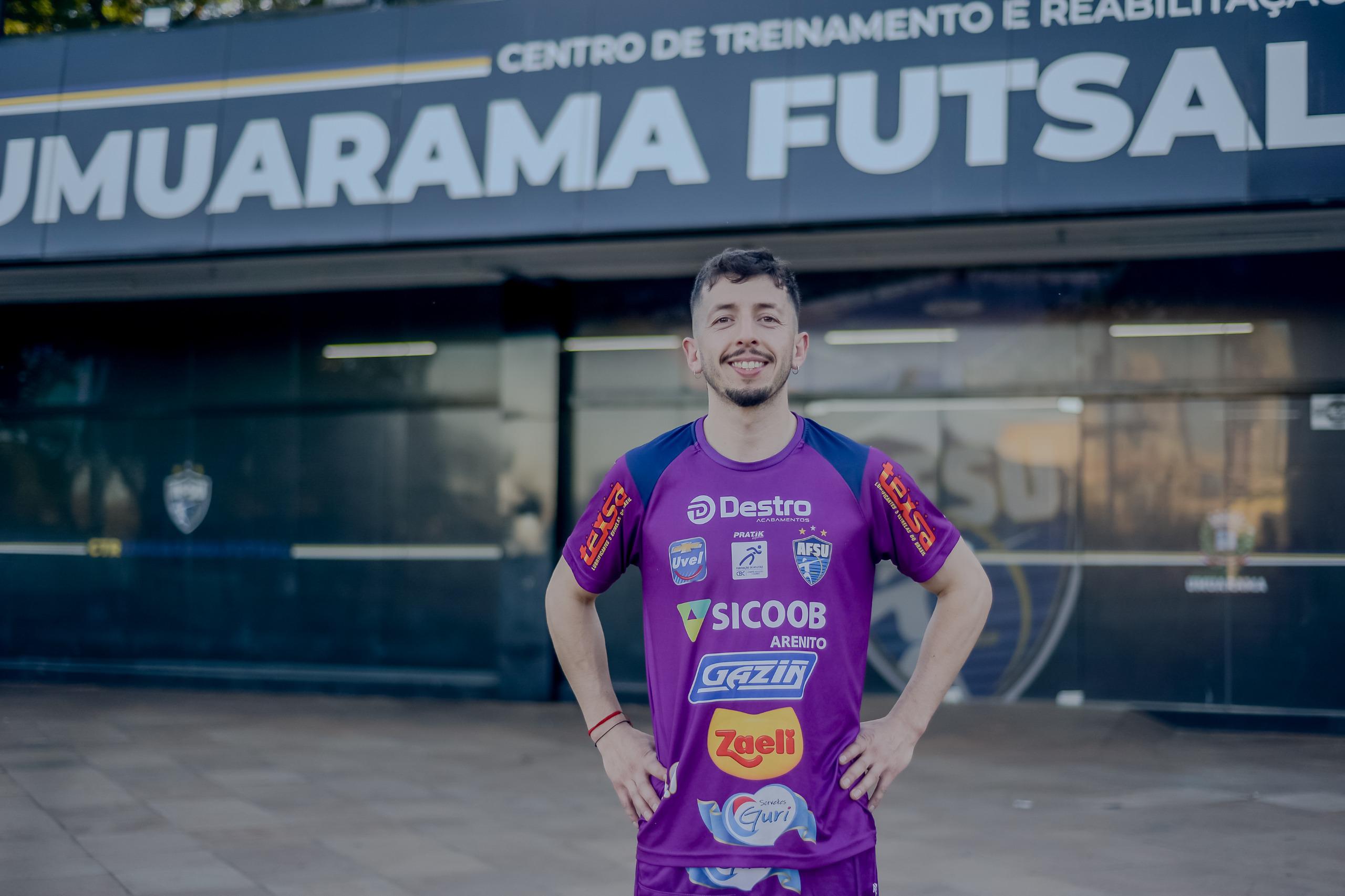 Jogador do Umuarama Futsal é convocado para defender o Chile em triangular internacional