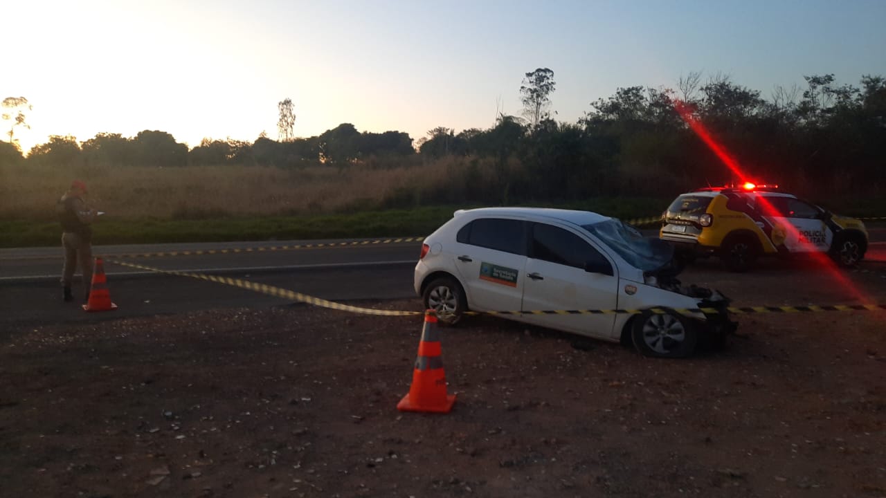 Servidor público de Cafezal do Sul morre em acidente na PR-323