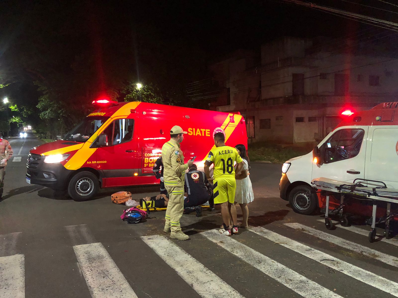 Jornal Ilustrado - Acidente entre motocicletas deixa dois feridos em Umuarama 
