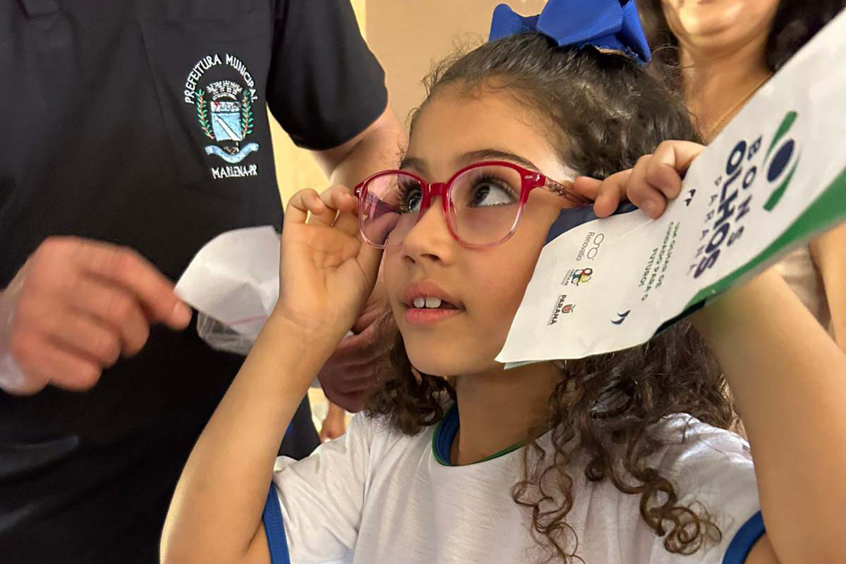 Alunos da rede estadual de várias cidades da região receberão óculos gratuitos 
