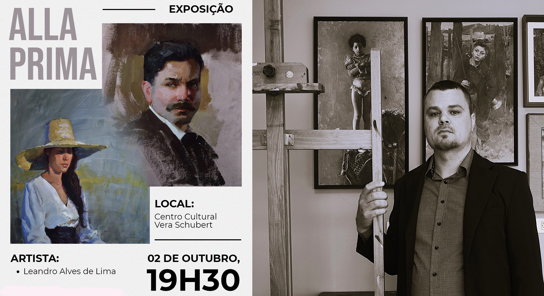 Jornal Ilustrado - Exposição ‘Alla Prima’ estreia quinta-feira no centro cultural de Umuarama