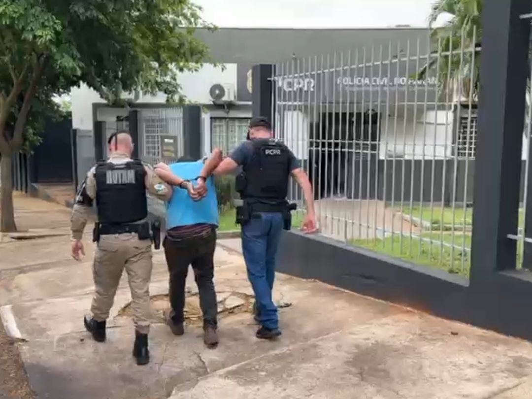 Autor de homicídios em Tapejara e Goioerê é preso em operação da Polícia Civil; VíDEO