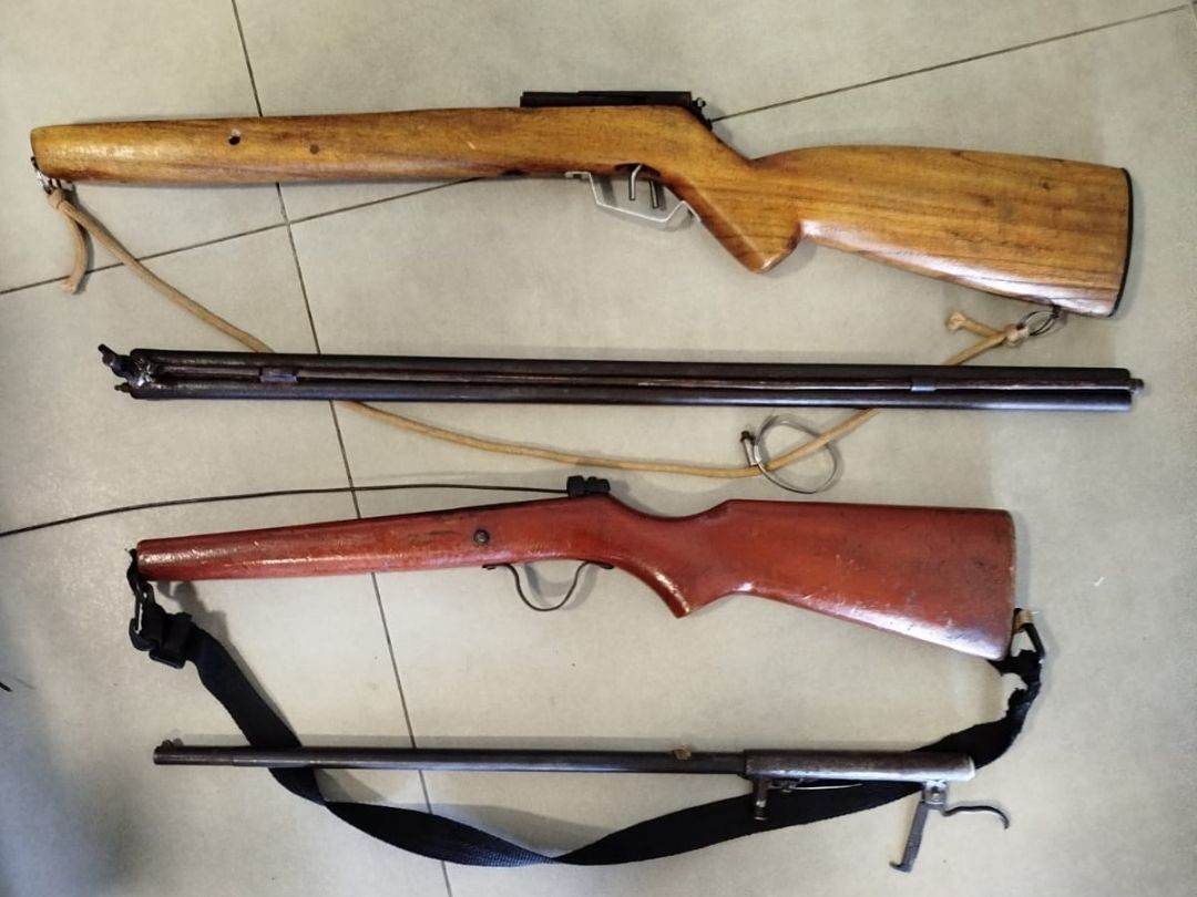 Jornal Ilustrado - Operação prende homem por posse irregular de armas de fogo durante operação em Santa Eliza