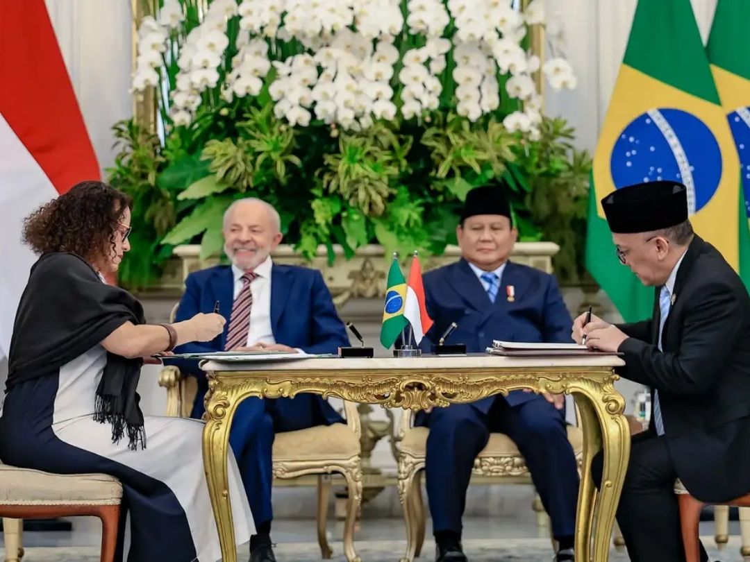 Brasil e Indonésia assinam comunicado e citam potencial de parcerias