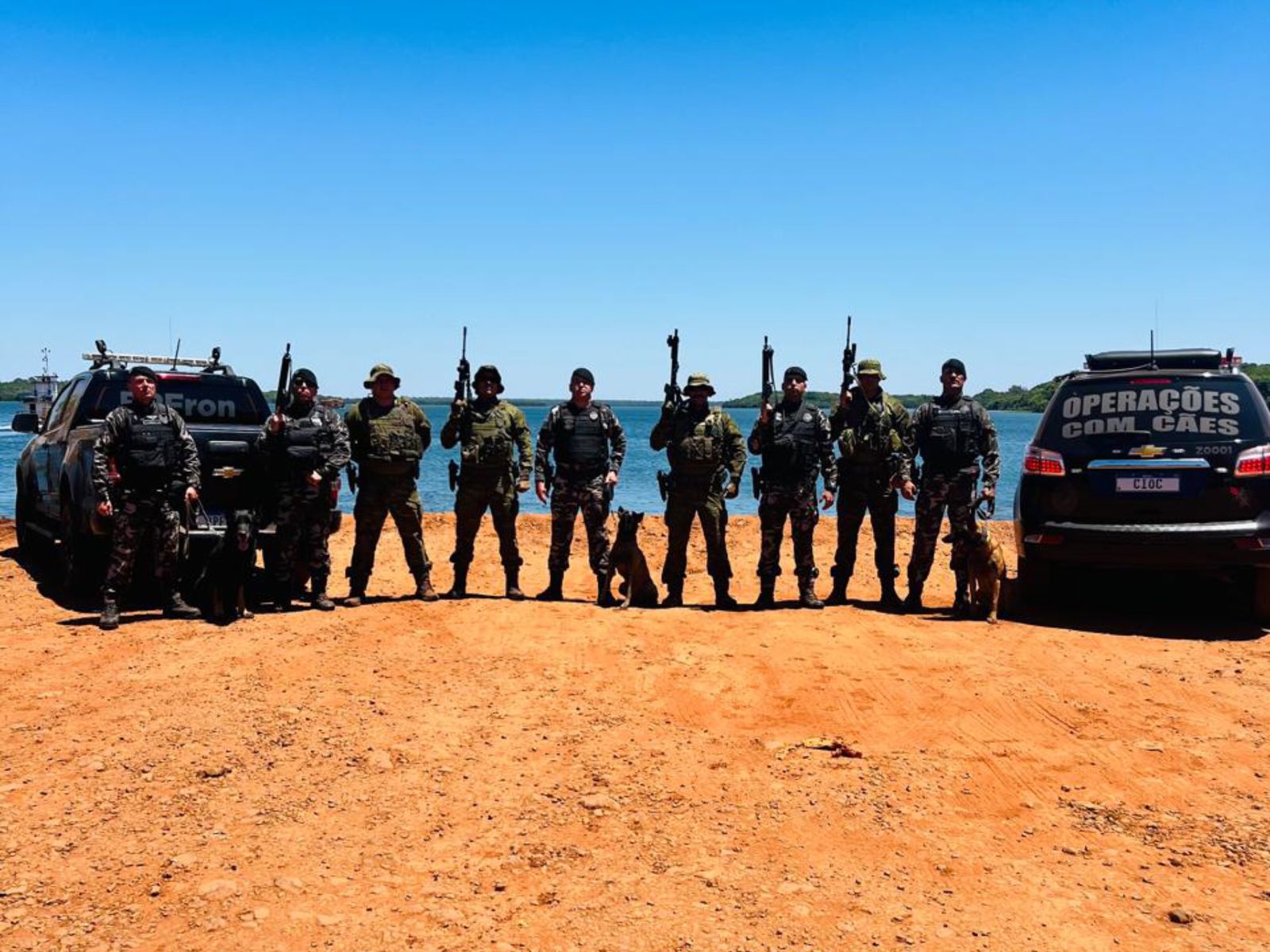 Polícia de Fronteira deflagra operação integrada em toda a região de fronteira do Paraná