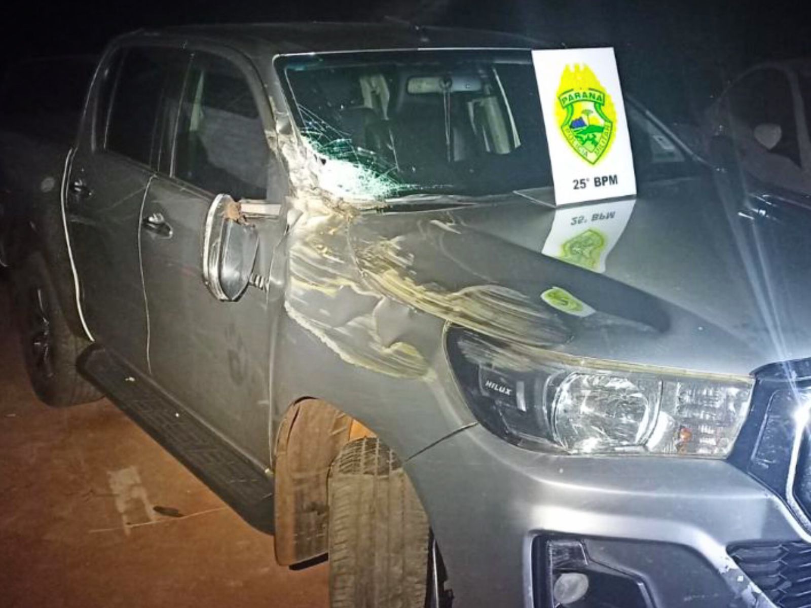Caminhonete furtada em Umuarama é recuperada poucas horas depois em Francisco Alves 