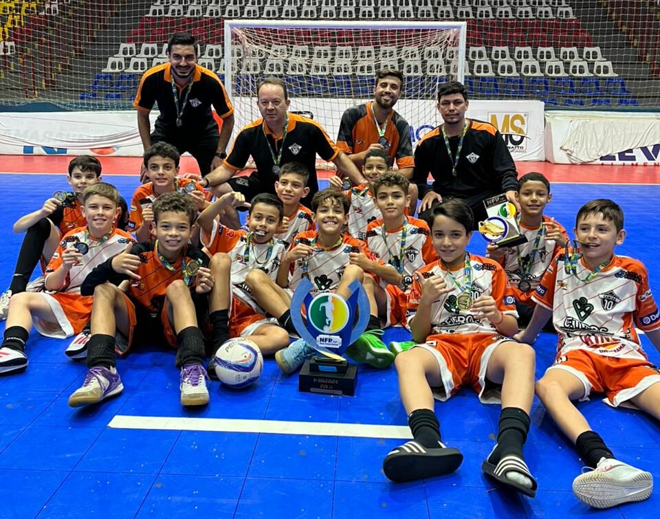 Jornal Ilustrado - Umuarama sedia fase final da NFP Sub-11 e Futsal Camisa 10 conquista o 3º lugar