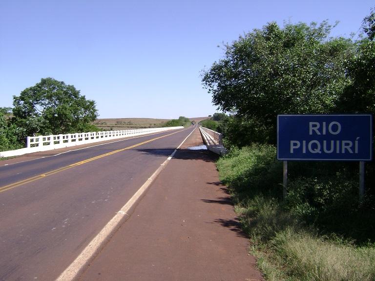 Ponte sobre o Rio Piquiri é interditada para cargas acima de 36 toneladas