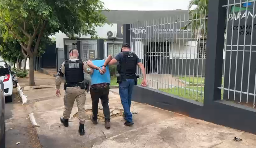 Jornal Ilustrado - Autor de homicídios em Tapejara e Goioerê é preso em operação da Polícia Civil; VíDEO