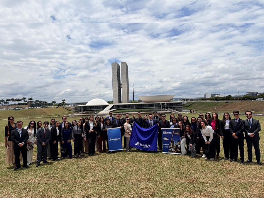 UniALFA promove imersão jurídica e cultural em Brasília para alunos do curso de Direito