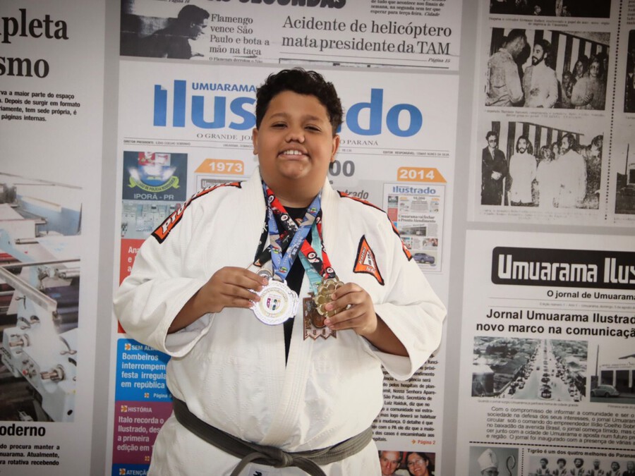 Campeão paranaense, judoca umuaramense precisa de ajuda para participar do Sul Brasileiro