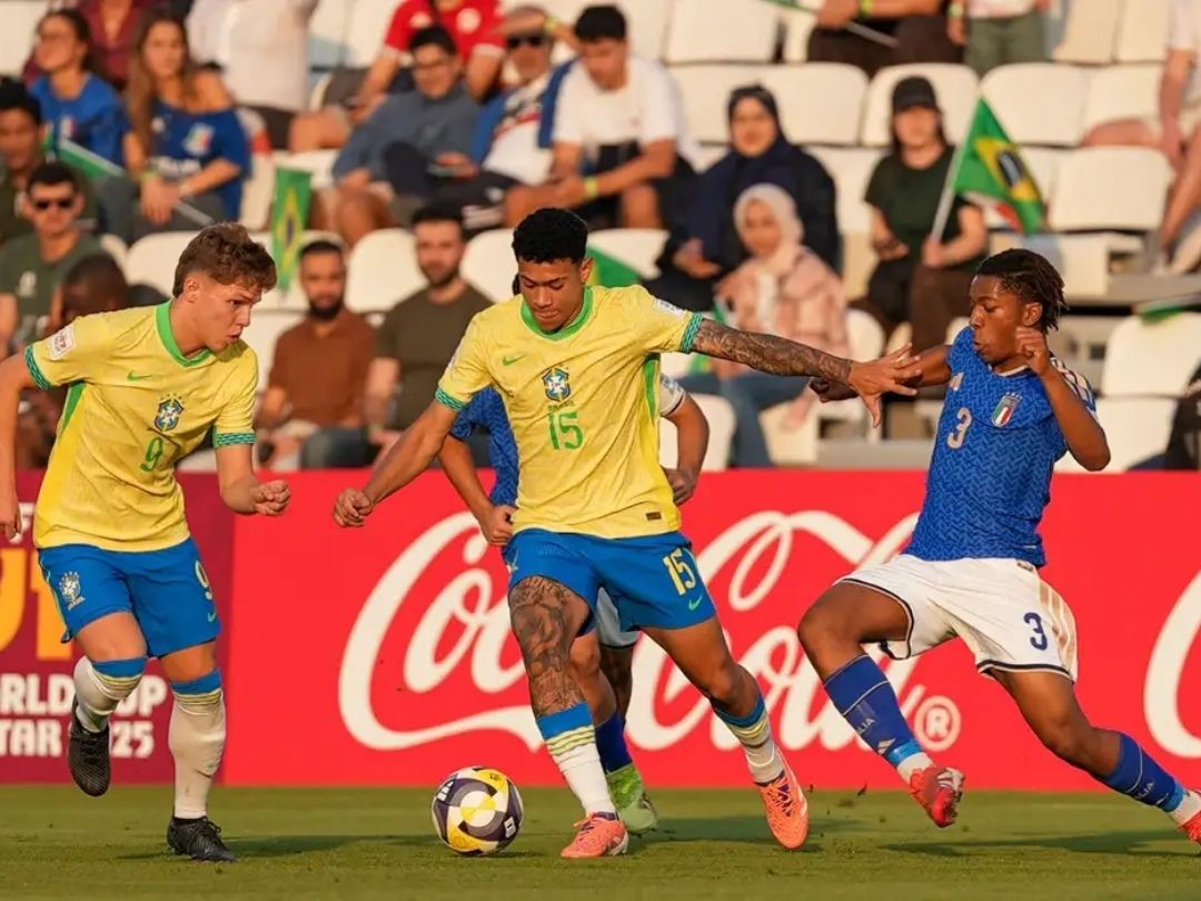 Brasil perde para Itália nos pênaltis e fica em 4º no Mundial Sub-17
