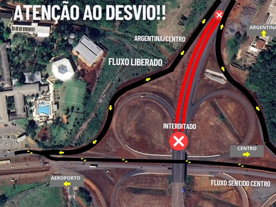 Jornal Ilustrado - O grande jornal do Noroeste do Paraná Jornal Ilustrado - Avenida das Cataratas em Foz do Iguaçu terá alteração de tráfego a partir desta terça
