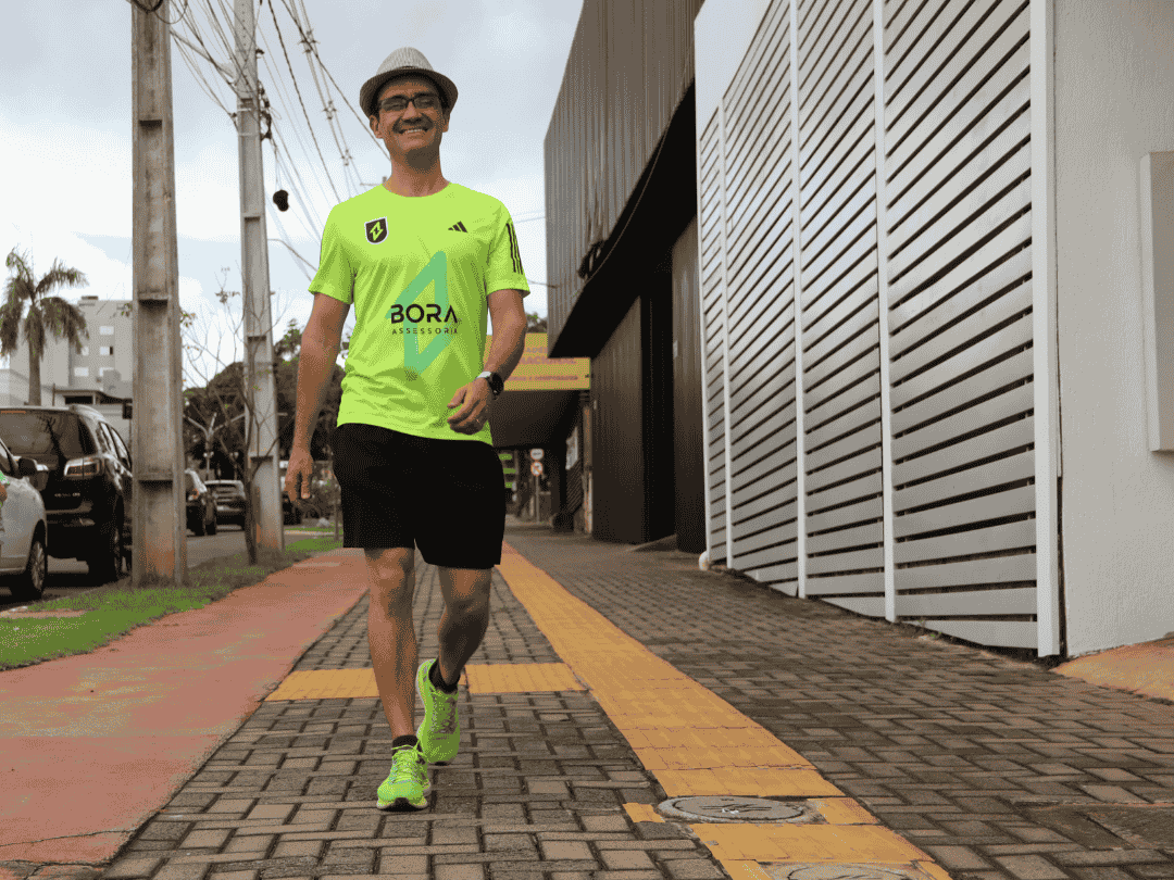 Combate a obesidade, 40 anos, 40 horas de jejum e 40 km: o desafio do educador físico de Umuarama 