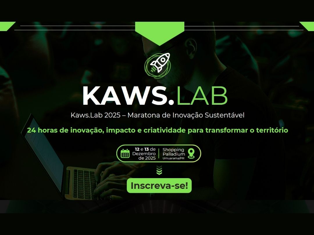 Umuarama recebe nesta semana edição piloto do Kaws.Lab