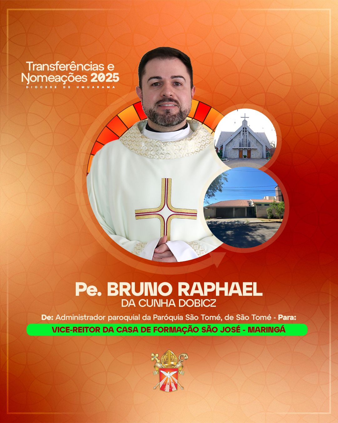 Jornal Ilustrado - Dom João anuncia transferências de padres entre paróquias. Veja como ficou