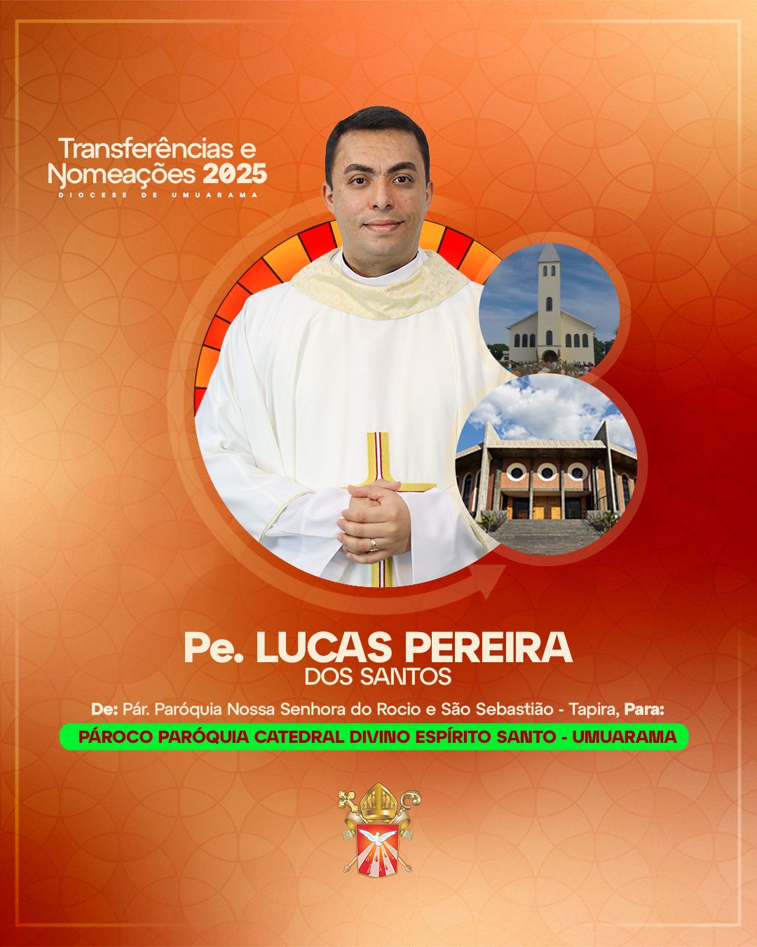 Jornal Ilustrado - Dom João anuncia transferências de padres entre paróquias. Veja como ficou