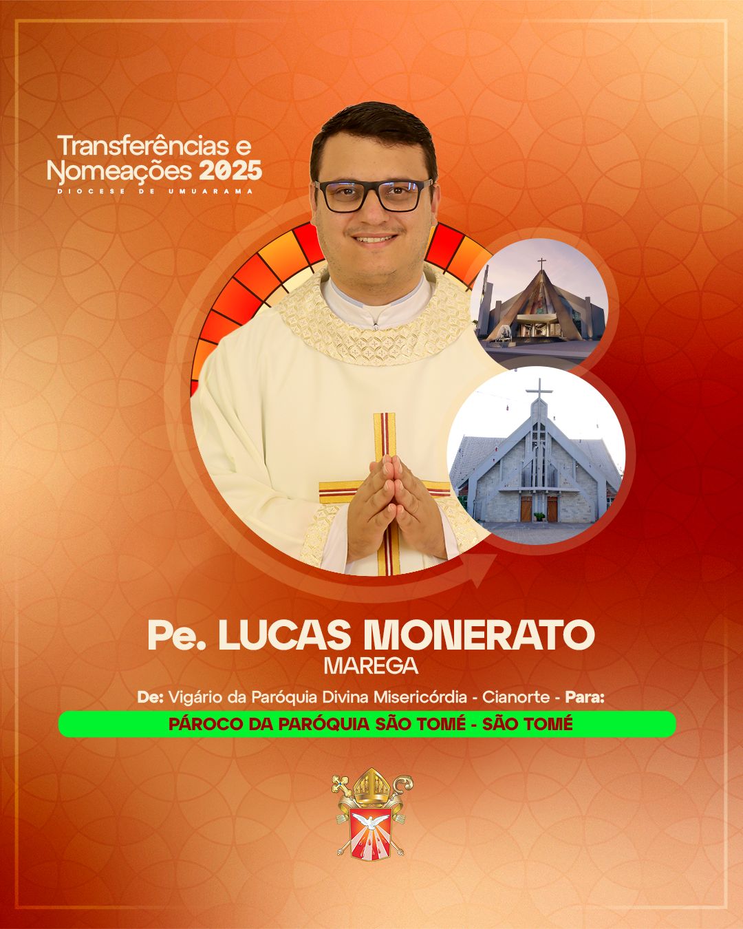 Jornal Ilustrado - Dom João anuncia transferências de padres entre paróquias. Veja como ficou