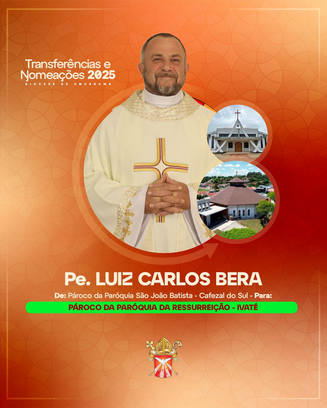 Jornal Ilustrado - Dom João anuncia transferências de padres entre paróquias. Veja como ficou