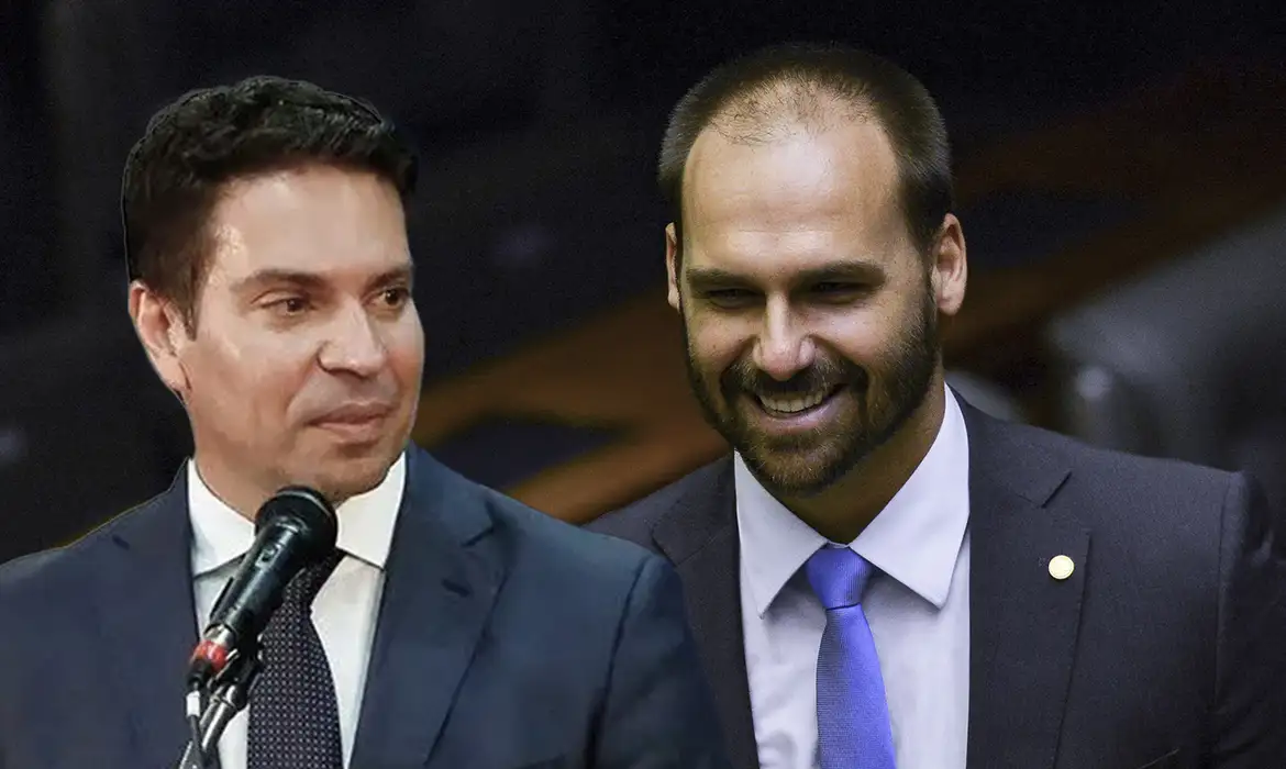 Jornal Ilustrado - Câmara cassa mandatos de Eduardo Bolsonaro e Ramagem