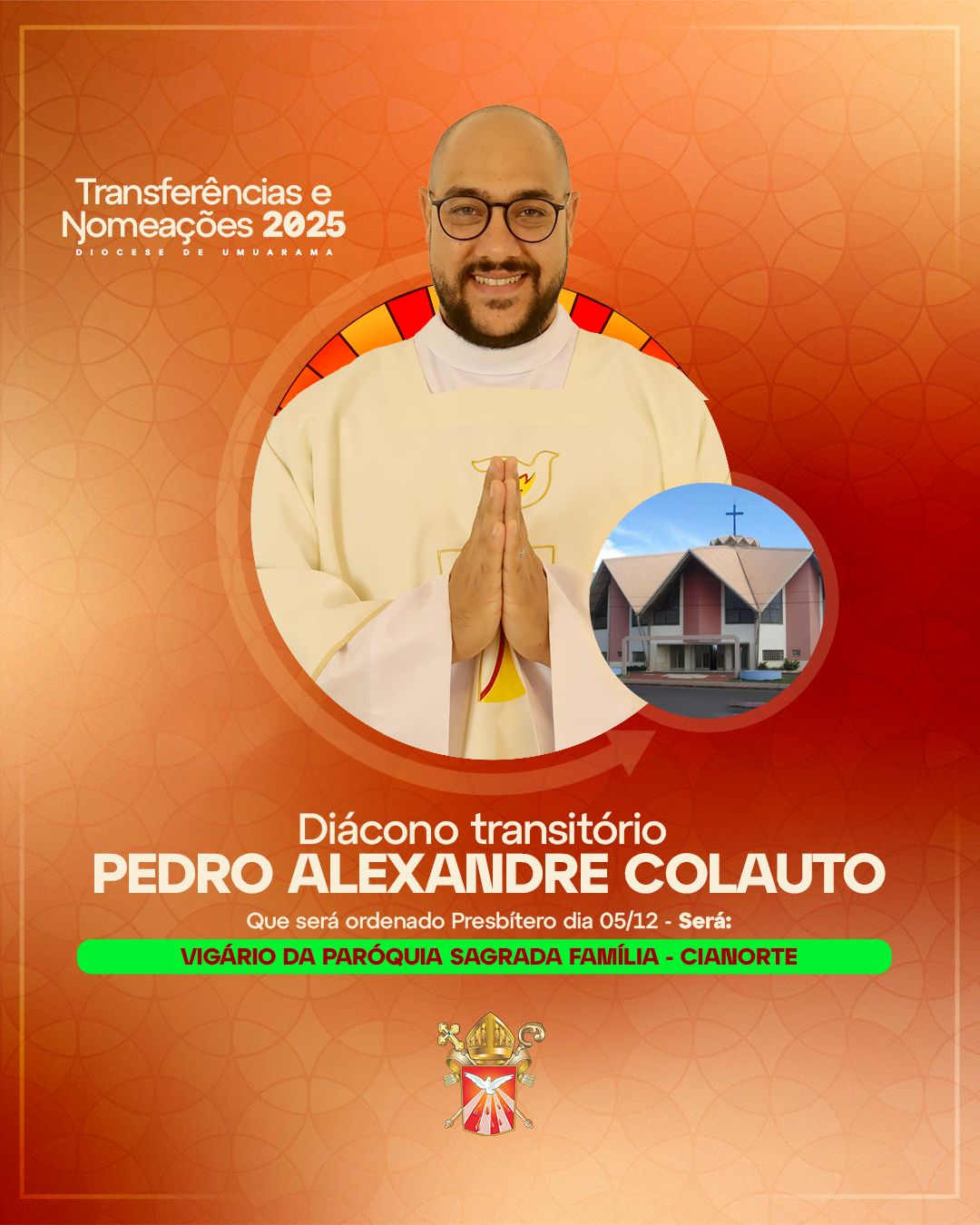 Jornal Ilustrado - Dom João anuncia transferências de padres entre paróquias. Veja como ficou