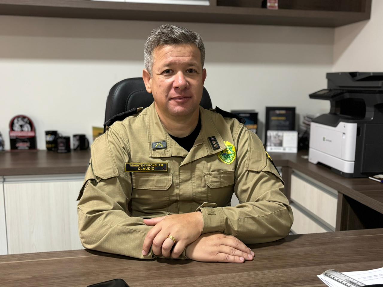 Ten. Cel. Cláudio Longo se despede do comando do 25º BPM e relembra momentos 