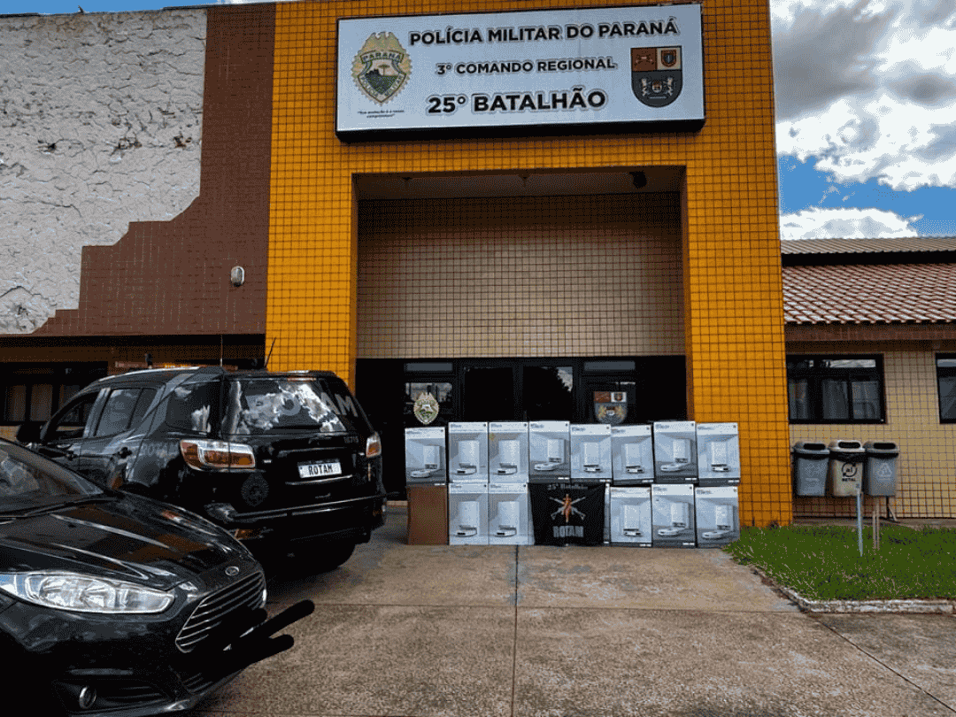 Jornal Ilustrado - O grande jornal do Noroeste do Paraná Jornal Ilustrado - Carga de robôs contrabandeados é apreendida no momento da entrega em Umuarama