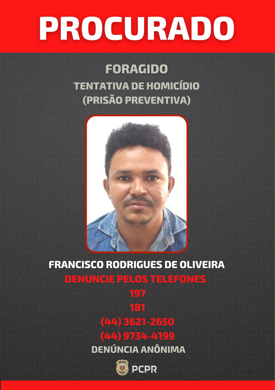 Jornal Ilustrado - Polícia Civil divulga nomes de suspeitos de tentar matar pai e filho no centro de Umuarama