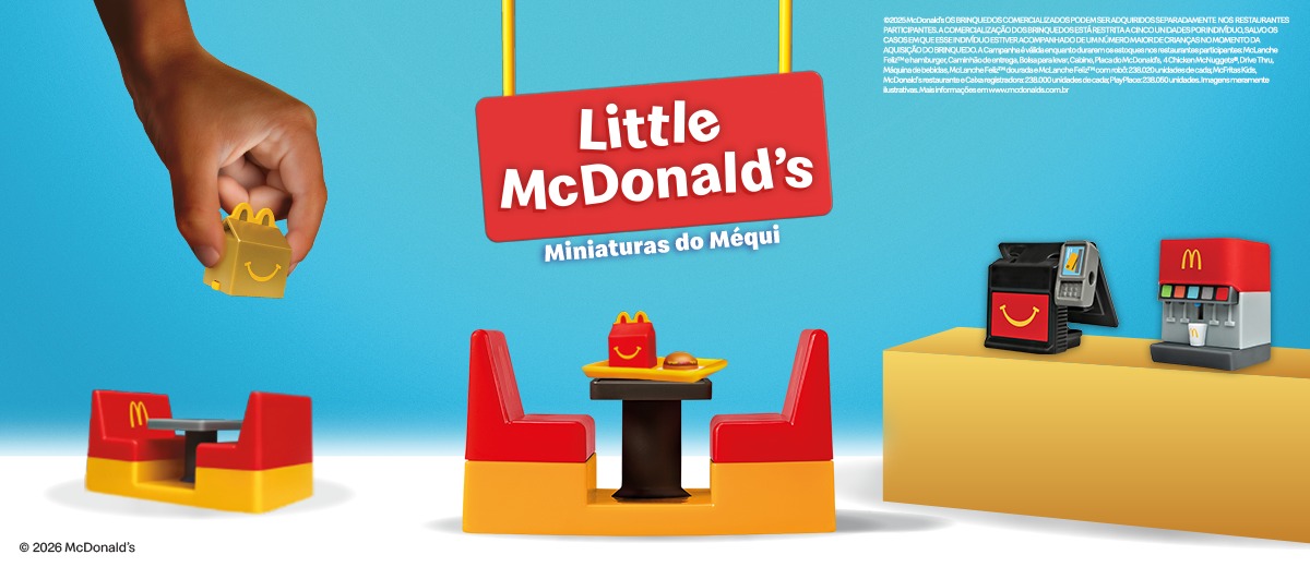 Jornal Ilustrado - O grande jornal do Noroeste do Paraná Jornal Ilustrado - McLanche Feliz traz novas miniaturas de itens icônicos do McDonald’s