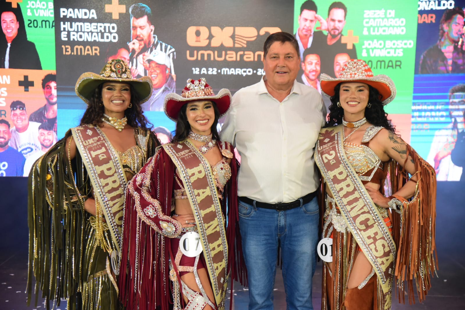 Jornal Ilustrado - Em noite de pompa e beleza, Mikaela Romero é coroada Rainha da Expo Umuarama 2026