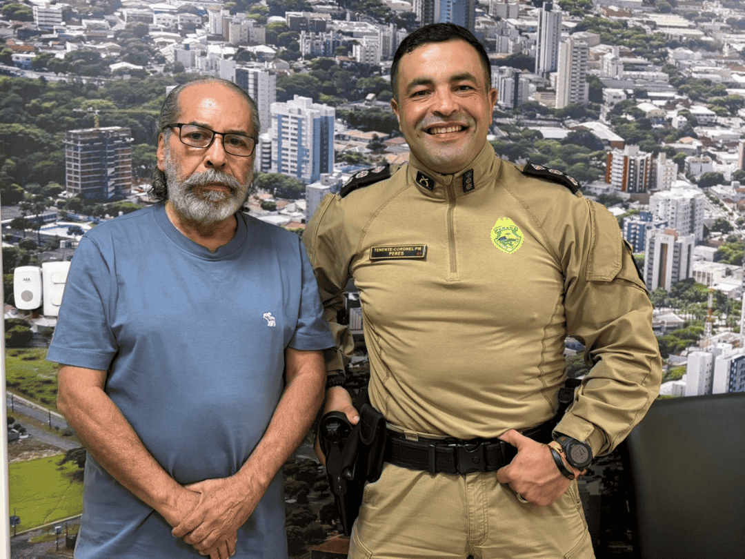 Jornal Ilustrado - Comandante do 25º BPM visita Ilustrado e reforça ações no trânsito de Umuarama
