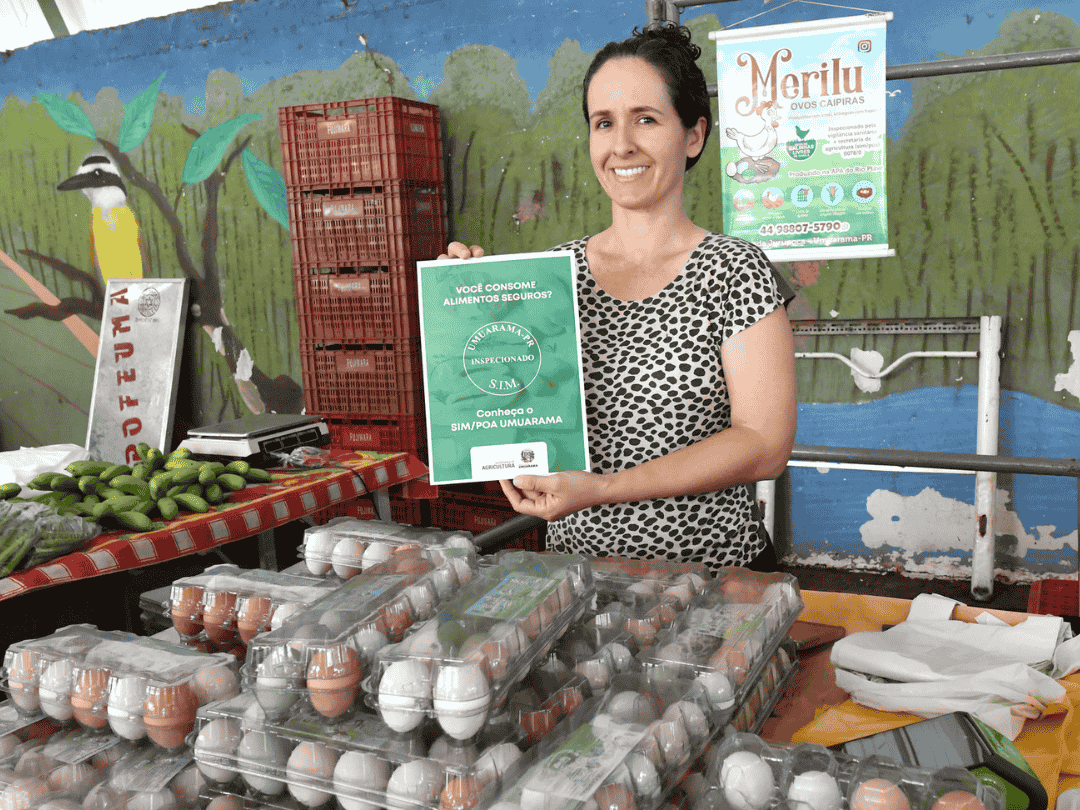 Agroindústrias com registro no SIM fortalecem a Feira do Produtor em Umuarama