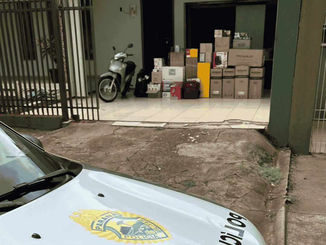 Esquema de contrabando disfarçado de entregas por app é desarticulado em Umuarama