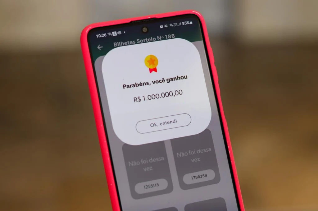 Primeiro prêmio de R$ 1 milhão do Nota Paraná em 2026 vai para morador de Curitiba