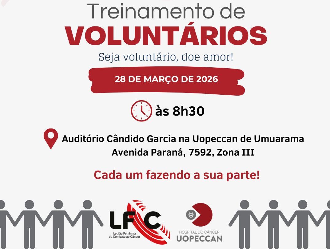 Jornal Ilustrado - Uopeccan precisa da colaboração de mais de 300 novos voluntários. Veja como participar