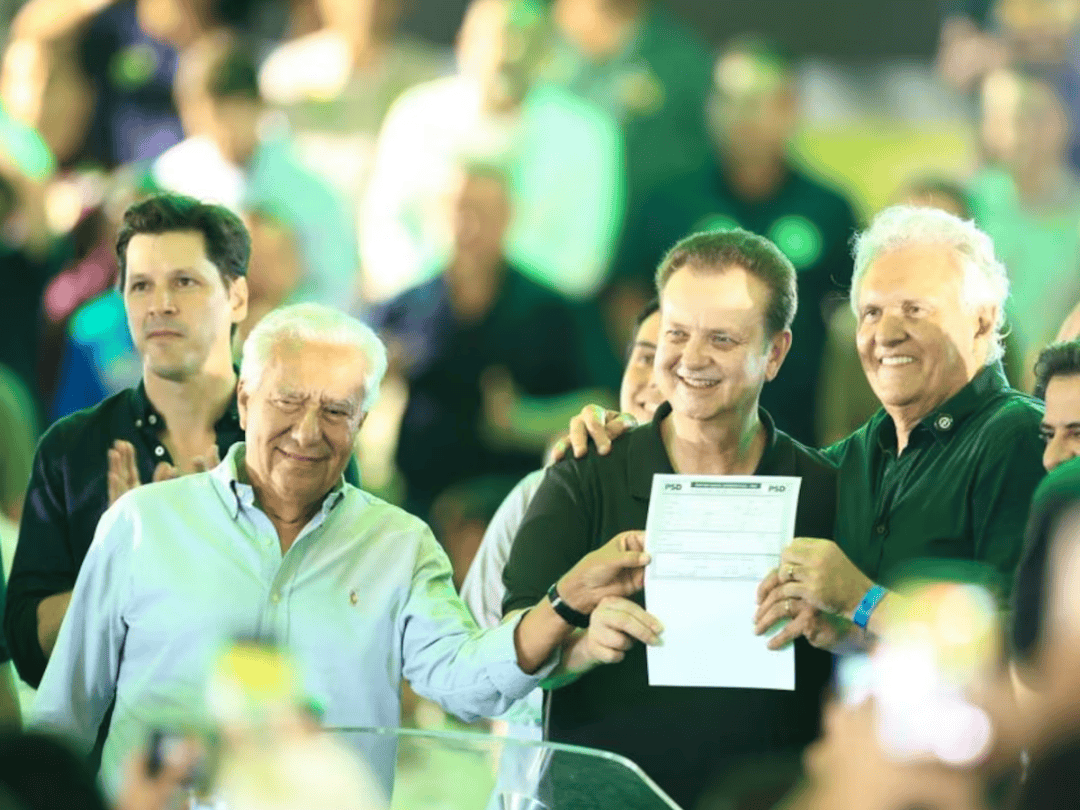 Caiado foi escolhido como pré-candidato por ter mais chances de chegar no 2º turno, diz Kassab