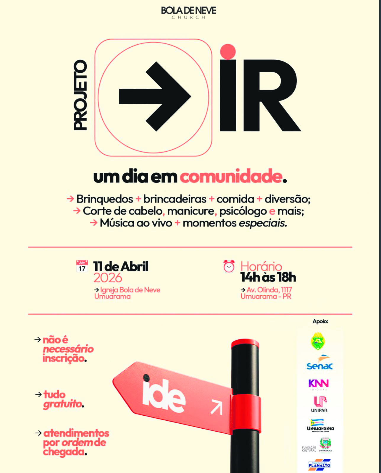 Jornal Ilustrado - Projeto promove tarde solidária com serviços gratuitos para a comunidade neste sábado
