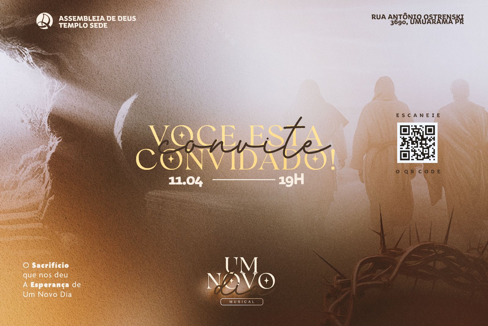 Jornal Ilustrado - Assembleia de Deus de Umuarama apresenta musical especial de Páscoa neste sábado