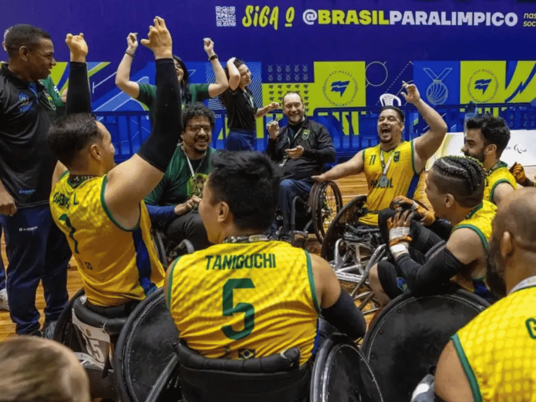 Seleção de rúgbi em cadeira de rodas conquista torneio internacional