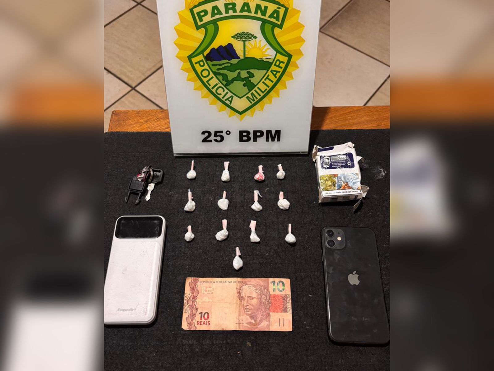 Mulher é presa por tráfico de drogas na modalidade “delivery” em Umuarama 