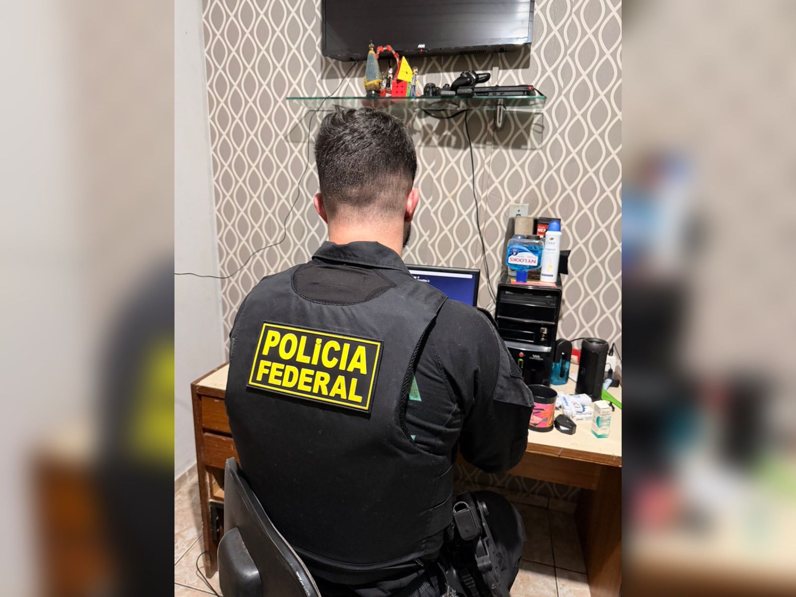 Jornal Ilustrado - Homem é preso por armazenar material de abuso infantil durante operação da PF em Umuarama 