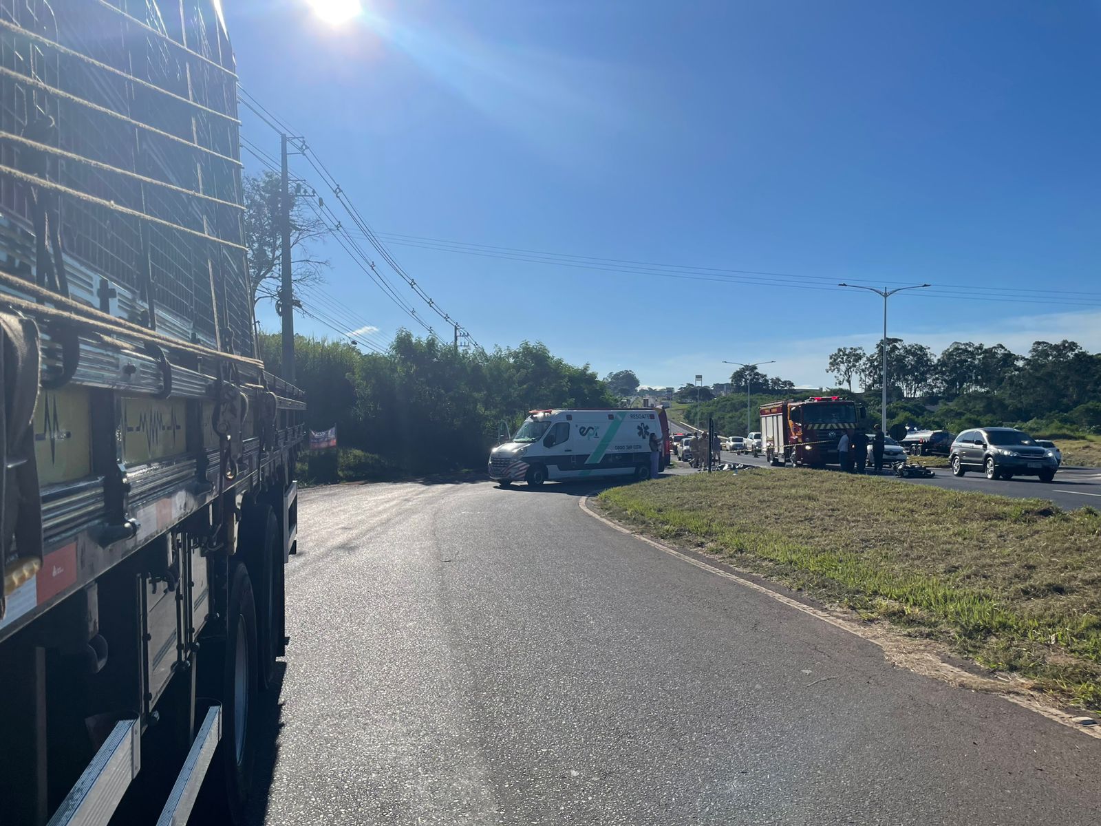 “Quando acontece algo assim, a gente pensa em parar”, diz motorista envolvido em acidente com morte na PR-323