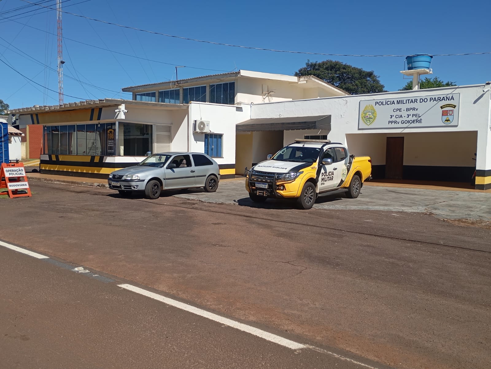 Motorista é preso após ser flagrado dirigindo “chapado” em Goioerê