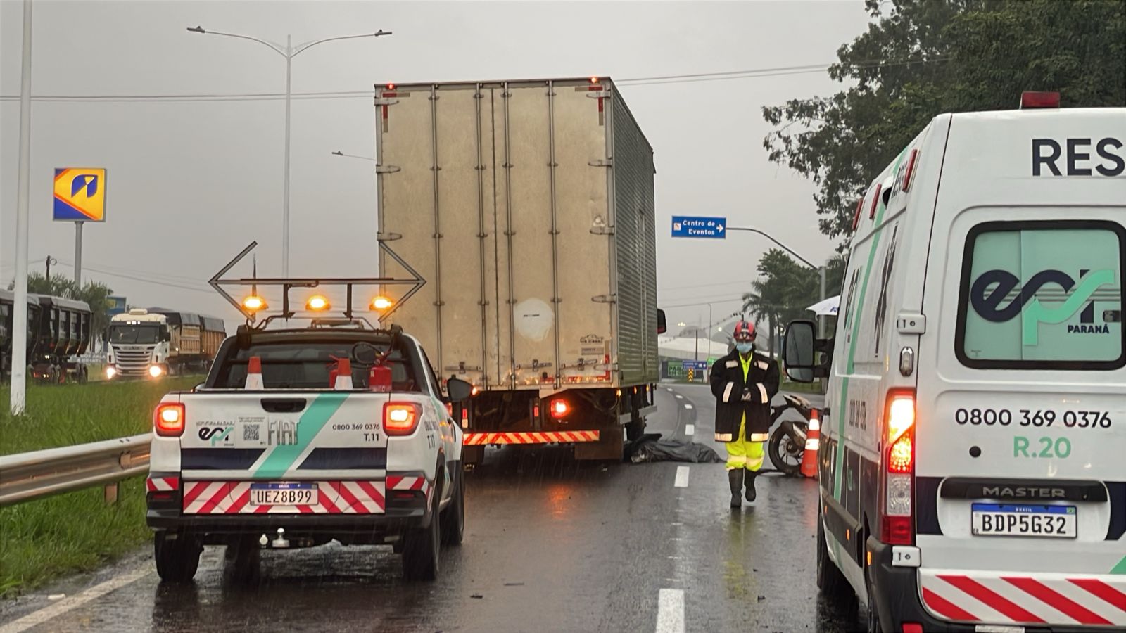 Jornal Ilustrado - Motociclista morre em grave acidente com caminhão na PR-323, em Umuarama 