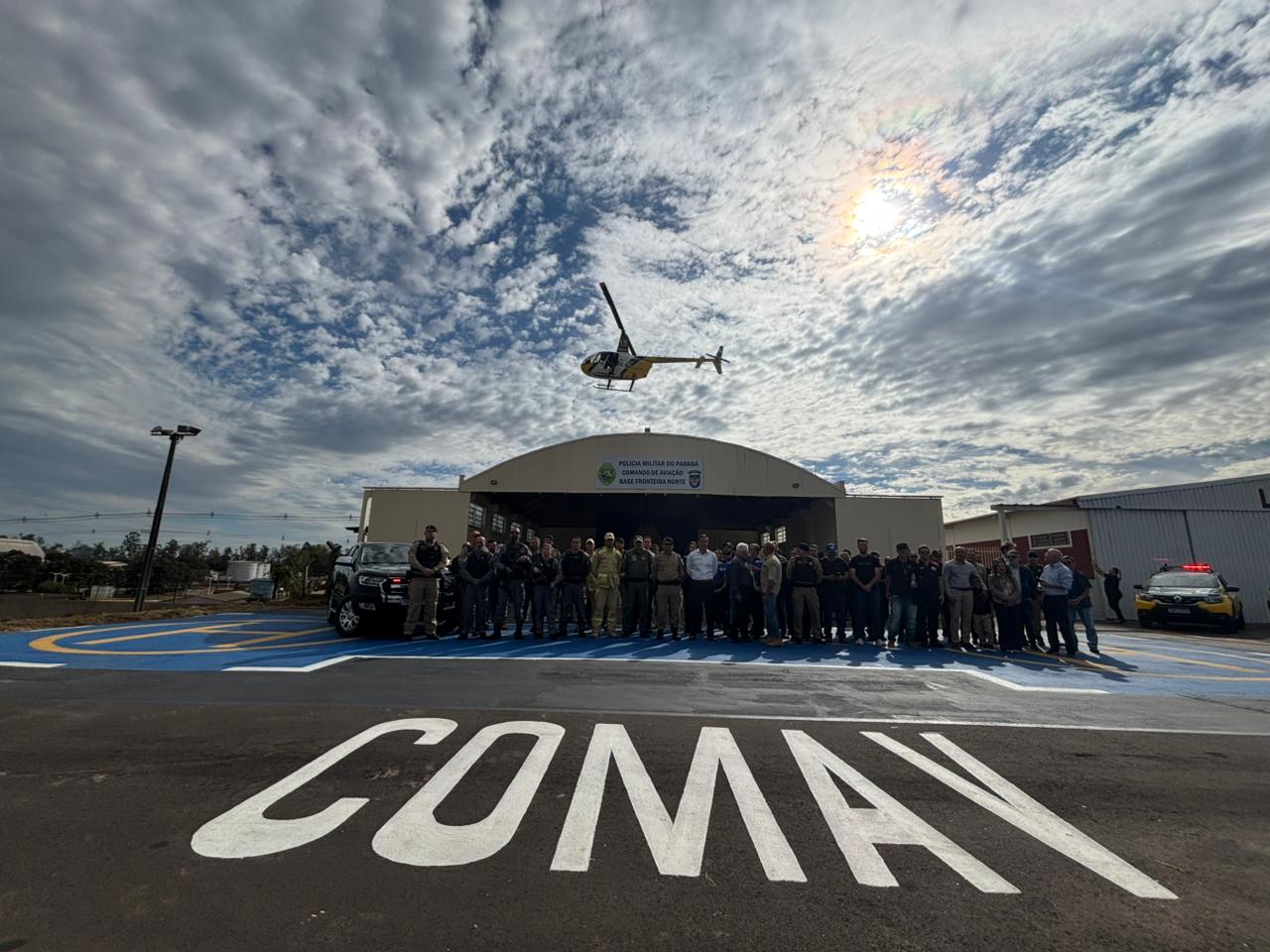 Base do BPMOA é inaugurada em Umuarama e reforça combate ao crime na fronteira