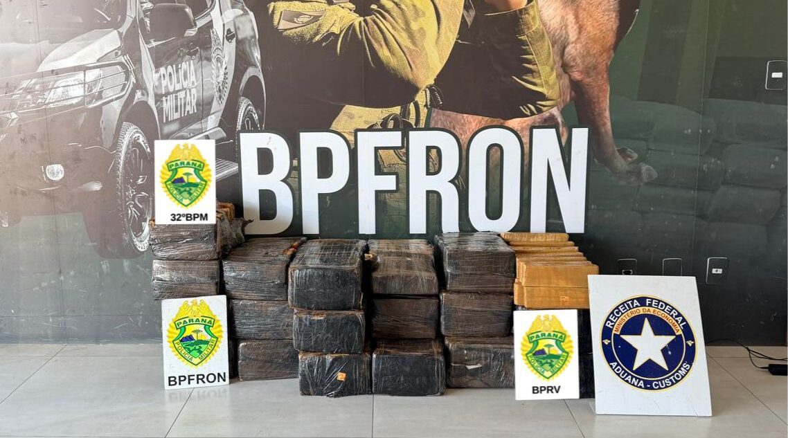 Jornal Ilustrado - O grande jornal do Noroeste do Paraná Jornal Ilustrado - Após perseguição forças de segurança apreende quase 300 kg de maconha em Cianorte