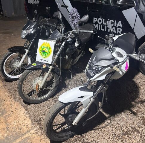 Motociclistas sem CNH e motos com escapamento aberto são flagrados pela PM