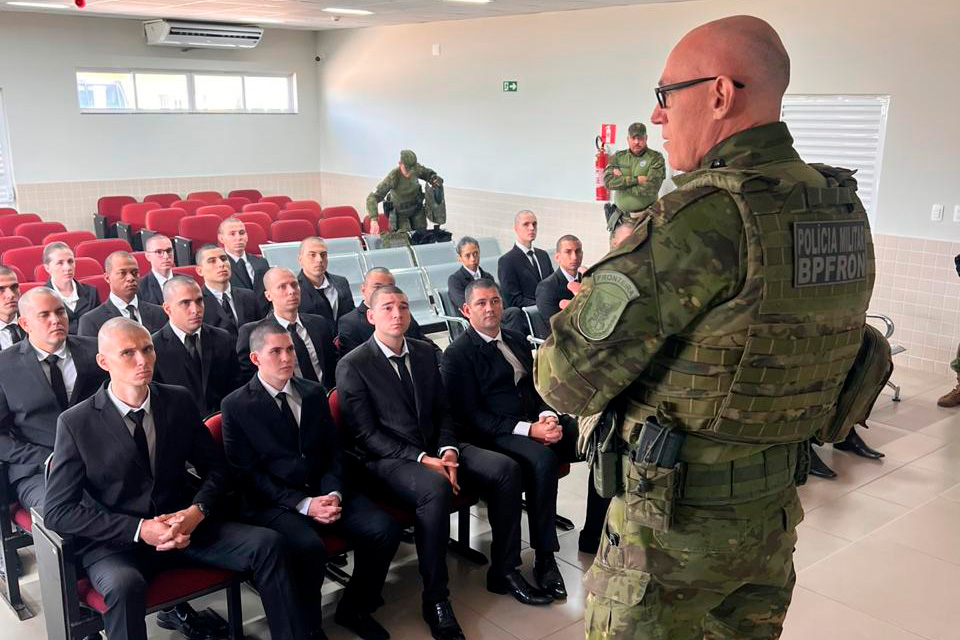 Jornal Ilustrado - PM tem soldados em formação pela primeira vez em Guaíra